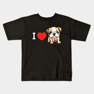 I LOVE DOGS Kids T-Shirt